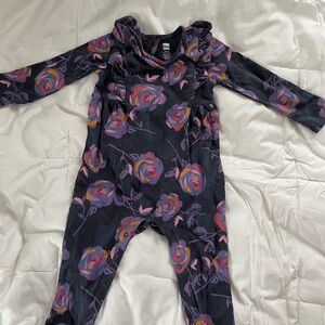 Tea Collection Multicolor Floral Romper